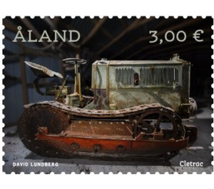 Antique Tractors - Cletrac Crawler Tractor - Åland Islands 2021 - 3
