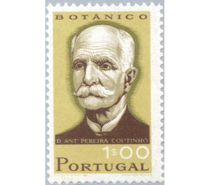 Antonio Xavier Pereira Coutinho (1851-1939) botanist - Portugal 1966 - 1