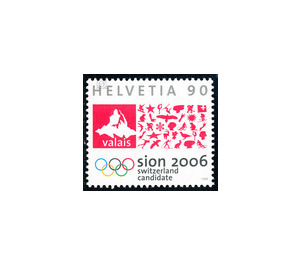 Application for the Olympic Winter Games  - Switzerland 1998 Set