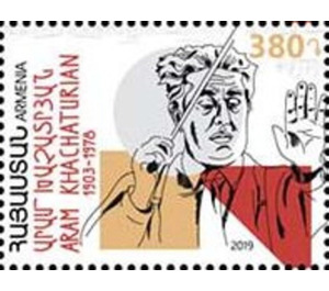 Aram Khachaturian, Conductor and Composer - Armenia 2019 - 380