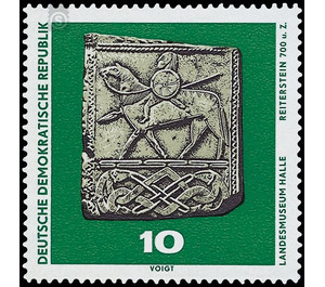 Archaeological finds in the GDR  - Germany / German Democratic Republic 1970 - 10 Pfennig