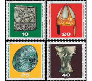 Archaeological finds in the GDR  - Germany / German Democratic Republic 1970 Set