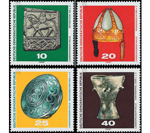 Archaeological finds in the GDR  - Germany / German Democratic Republic 1970 Set