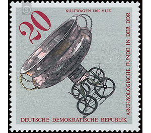 Archaeological finds in the GDR  - Germany / German Democratic Republic 1976 - 20 Pfennig