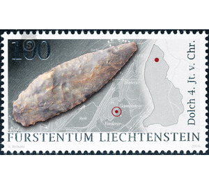 archeology  - Liechtenstein 2016 - 100 Rappen