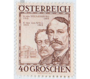 Architects  - Austria / I. Republic of Austria 1935 - 40 Groschen