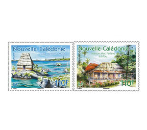 Architectural Heritage: Loyalty Islands - Melanesia / New Caledonia 2019 Set