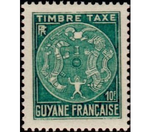 Arms - South America / French Guiana 1947 - 10