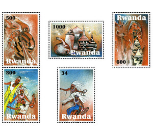 Art and culture - East Africa / Rwanda 2010 Set