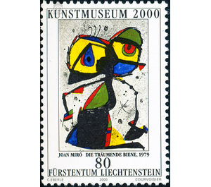 Art museum  - Liechtenstein 2000 - 80 Rappen