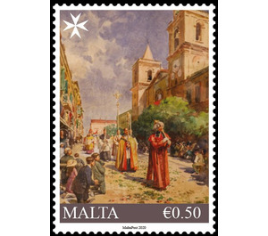 Art of Edward Caruana Dingli - Malta 2020 - 0.50