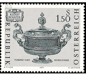 art treasures  - Austria / II. Republic of Austria 1971 - 1.50 Shilling