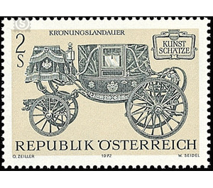 art treasures  - Austria / II. Republic of Austria 1972 - 2 Shilling