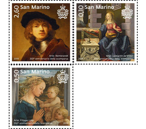 Artist Anniversaries - San Marino 2019 Set