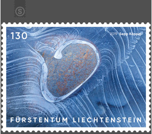 Artistic Photography: Ice - Streamlines  - Liechtenstein 2019 - 130 Rappen