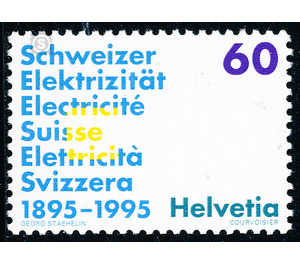 Association of Electricity Companies  - Switzerland 1995 - 60 Rappen
