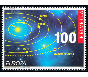 astronomy  - Switzerland 2009 - 100 Rappen