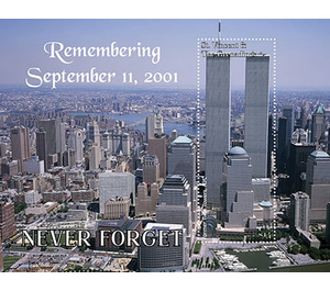 Attack on World Trade Center, New York, 20th Anniv - Caribbean / Saint Vincent and The Grenadines 2021