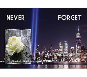 Attack On World Trade Center, New York, 20th Anniversary - Micronesia / Marshall Islands 2021