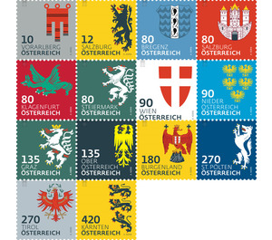 Austria’s Heraldry II  - Austria / II. Republic of Austria 2018 Set