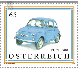 automobile  - Austria / II. Republic of Austria 2011 - 65 Euro Cent