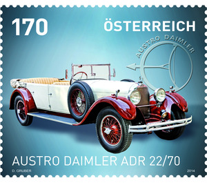 automobile  - Austria / II. Republic of Austria 2014 - 170 Euro Cent