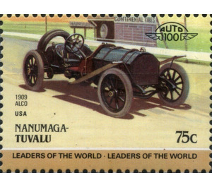 Automobile type of 1984 - 1909 Alco USA - Polynesia / Tuvalu, Nanumaga 1985