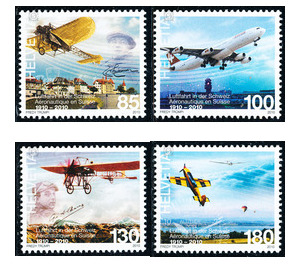 aviation  - Switzerland 2010 Set