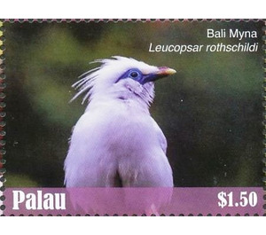 Bali Myna    Leucopsar rothschildi - Micronesia / Palau 2018 - 1.50