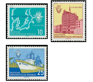 Baltic Sea Week, Rostock  - Germany / German Democratic Republic 1962 Set