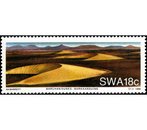 Barchan Dunes - South Africa / Namibia / South-West Africa 1989 - 18