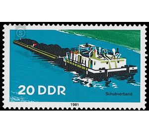 Barges  - Germany / German Democratic Republic 1981 - 20 Pfennig