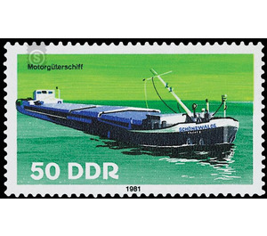 Barges  - Germany / German Democratic Republic 1981 - 50 Pfennig