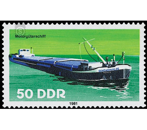 Barges  - Germany / German Democratic Republic 1981 - 50 Pfennig