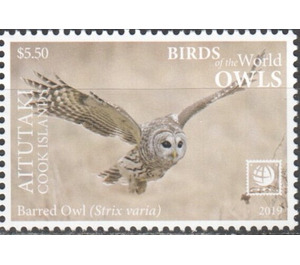 Barred Owl - Aitutaki 2019 - 5.50
