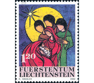 Batik  - Liechtenstein 2002 - 120 Rappen