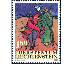 Batik  - Liechtenstein 2002 - 180 Rappen