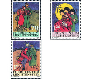 Batik  - Liechtenstein 2002 Set