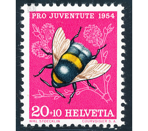 bee  - Switzerland 1954 - 20 Rappen