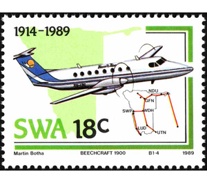 Beechcraft 1900 - South Africa / Namibia / South-West Africa 1989 - 18