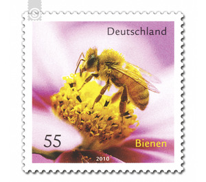 bees - self-adhesive  - Germany / Federal Republic of Germany 2010 - 55 Euro Cent