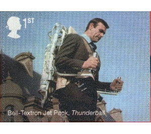 Bell-Textron Jet Pack from "Thunderball" - United Kingdom 2020