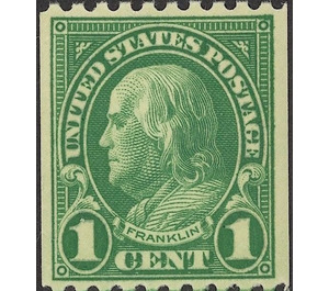 Benjamin Franklin (1706-1790), Leading Author and Politician - United States of America 1924