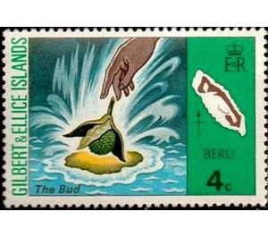 Beru Island: The bud - Micronesia / Gilbert and Ellice Islands 1975 - 4