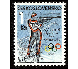 Biathlon - XVI. Winter Olympics Albertville - Czechoslovakia 1992 - 1