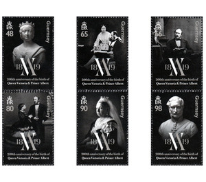 Bicentenary of Birth of Queen Victoria (2019) - Guernsey 2019 Set