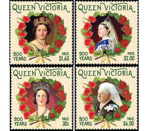 Bicentenary of Birth of Queen Victoria (2019) - Polynesia / Niue 2019 Set