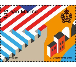 Bicentenary of Diplomatic Relations with the USA - San Marino 2019 - 1.15