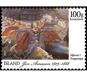 Bicentenary of Jon Arnason, Author - Iceland 2019