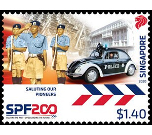 Bicentenary of Singapore Police Force - Singapore 2020 - 1.40